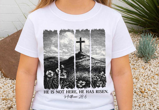 He Is Not Here, He Has Risen T-shirt