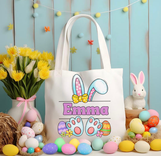 Personalized - able Easter Tote Bags