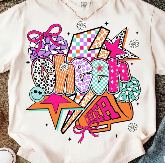 Retro Cheer Youth T-shirt